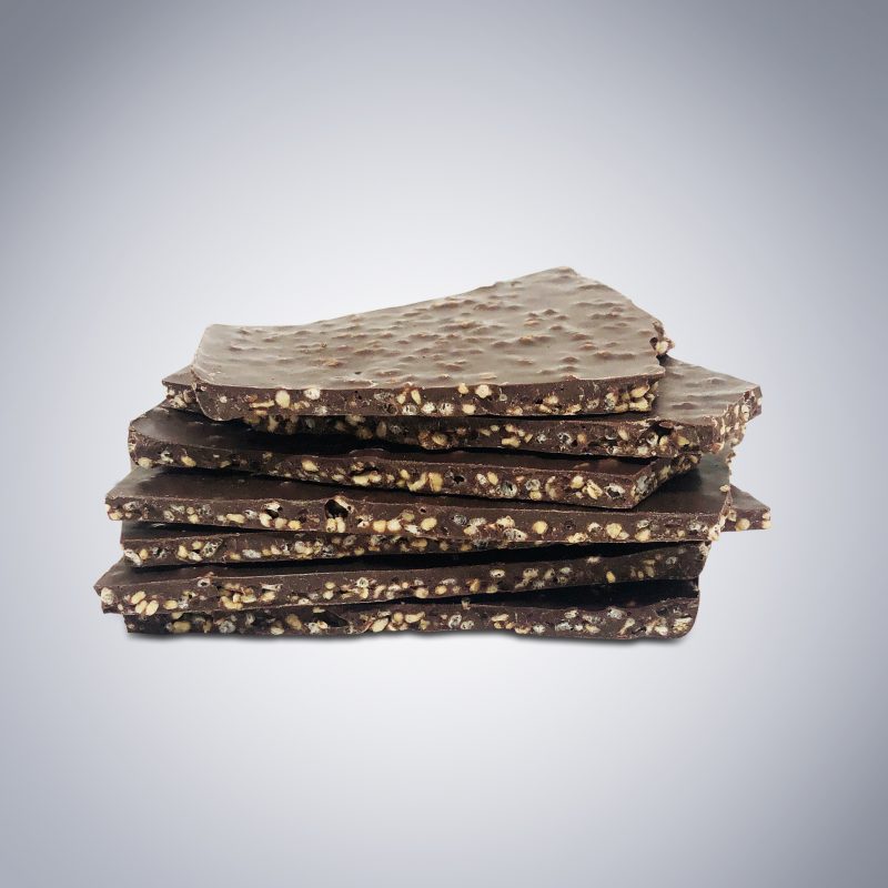 Chocolate Quinoa Bark alone Safe Granola Bark 4-Pack