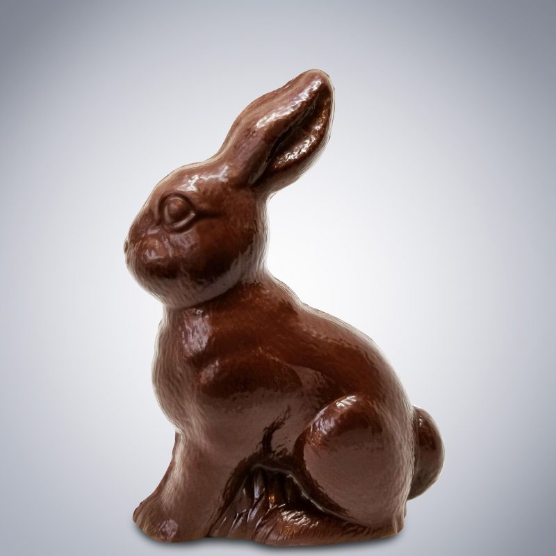 Hare Comes Thumper Solid Chocolate Bunny