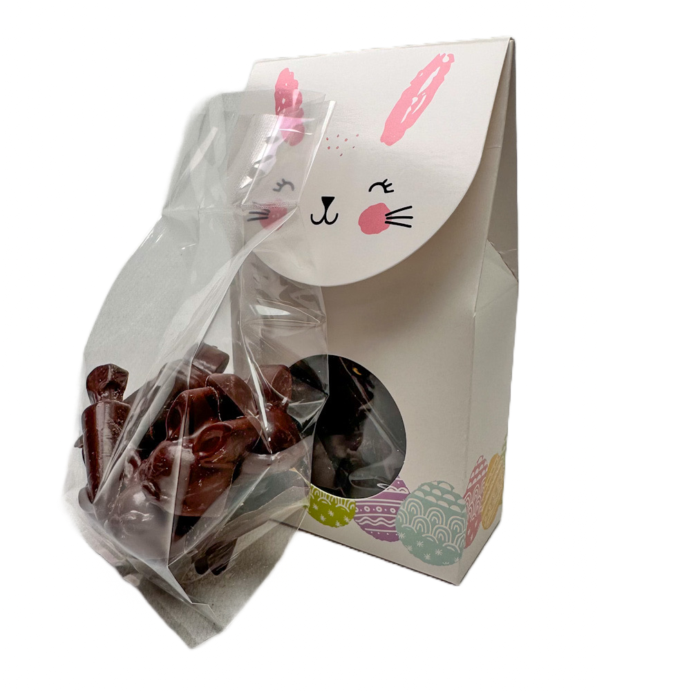 heavenly safe chocolate "Some Bunny loves you" allergern friendly.