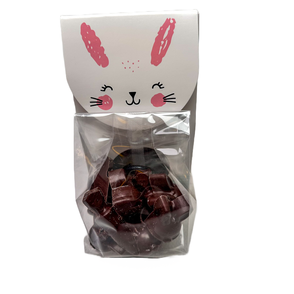 heavenly safe chocolate "Some Bunny loves you" allergern friendly.
